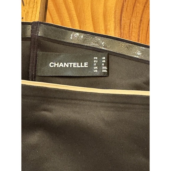 NEW Chantelle Firm Control High Waist Brief Style 3503 Sz XXL Shapewear Black - Picture 3 of 6